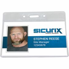 SICURIX BAU67815 Badge Holder