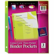 Avery 75310 Binder Pocket