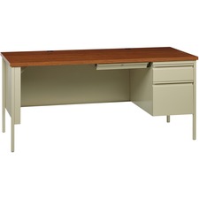 Lorell LLR66904 Pedestal Desk