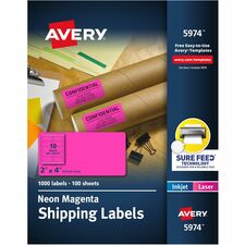 Avery 5974 Shipping Label