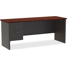 Lorell LLR79164 Pedestal Desk