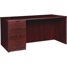 Lorell LLRPD3066LSPMY Pedestal Desk