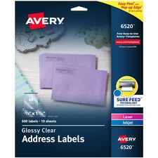 Avery 6520 Address Label