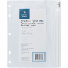Business Source BSN01607BX Binder Pocket