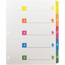Business Source BSN21908 Index Divider