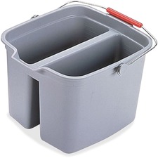 Rubbermaid RCP261700GY Double Pail