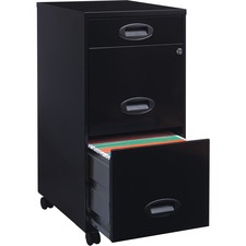 NuSparc NPRVF318EMBK File Cabinet