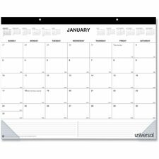 Universal UNV71002 Desk Pad Calendar