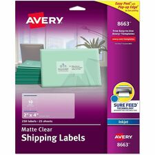 Avery 8663 Shipping Label