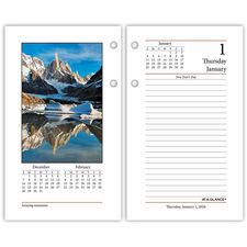 At-A-Glance AAGE41750 Calendar Refill