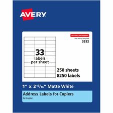 Avery 5332 Address Label