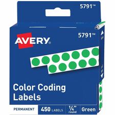 Avery 5791 Color Coded Label