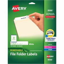 Avery 8066 File Folder Label