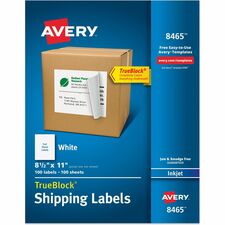 Avery 8465 Shipping Label