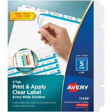 Avery 11438 Index Divider