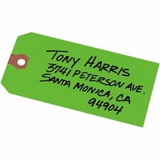 Avery 12365 Shipping Tag