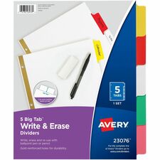 Avery 23076 Tab Divider