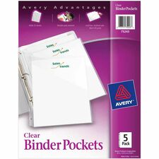 Avery 75243 Vinyl File Pocket
